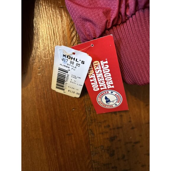 Majestic Men’s Indiana Hoosiers Bomber Jacket Size Medium NWT Heavy Jacket - Picture 5 of 10